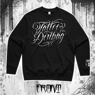 DIRTBAG-SCRIPT CREW NECK