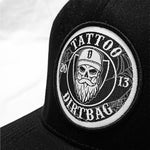 DIRTBAG - SNAP BACK DIRTBAG ROUND PATCH HAT